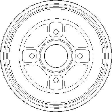 NATIONAL NDR335 - Tambour de frein cwaw.fr