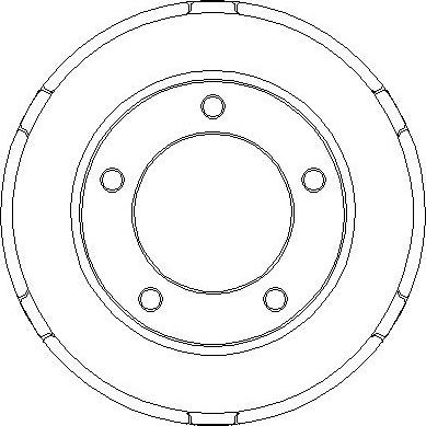 NATIONAL NDR331 - Tambour de frein cwaw.fr