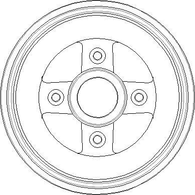 NATIONAL NDR371 - Tambour de frein cwaw.fr