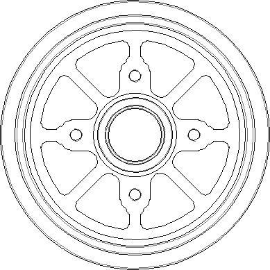 NATIONAL NDR224 - Tambour de frein cwaw.fr