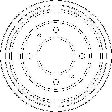 NATIONAL NDR278 - Tambour de frein cwaw.fr