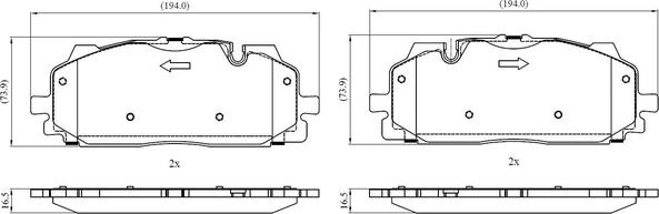 NATIONAL NP3009 - Kit de plaquettes de frein, frein à disque cwaw.fr