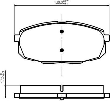 Motaquip LVXL2039 - Kit de plaquettes de frein, frein à disque cwaw.fr