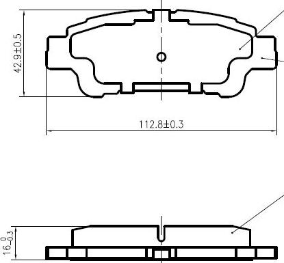 NATIONAL NP2989 - Kit de plaquettes de frein, frein à disque cwaw.fr