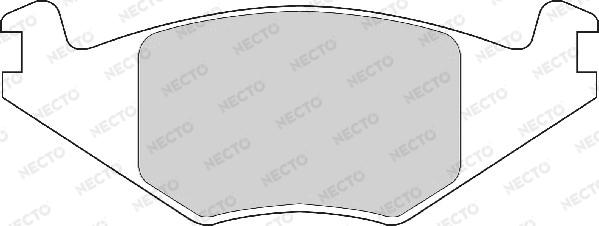 Necto FD4150A - Kit de plaquettes de frein, frein à disque cwaw.fr