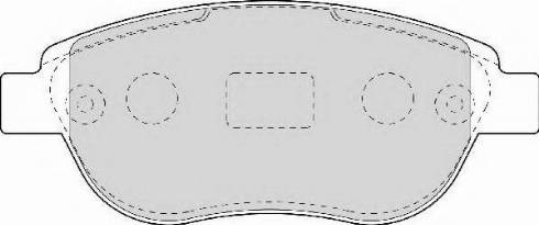 Necto FD6948N - Kit de plaquettes de frein, frein à disque cwaw.fr