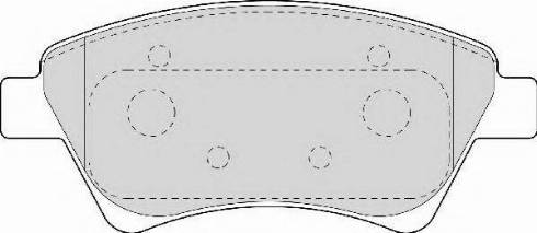 Necto FD6958N - Kit de plaquettes de frein, frein à disque cwaw.fr