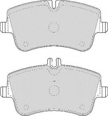 Necto FD6961N - Kit de plaquettes de frein, frein à disque cwaw.fr