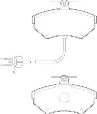 Necto FD6902N - Kit de plaquettes de frein, frein à disque cwaw.fr