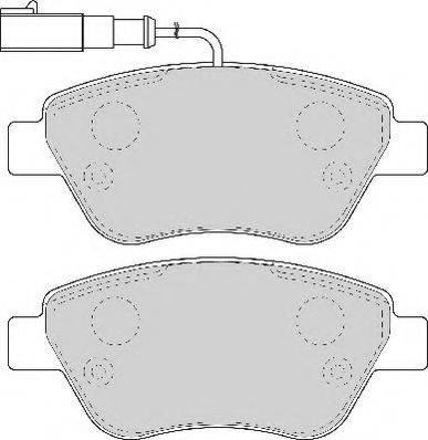 Necto FD6916N - Kit de plaquettes de frein, frein à disque cwaw.fr