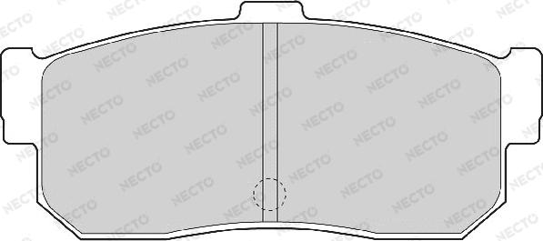 Necto FD6936A - Kit de plaquettes de frein, frein à disque cwaw.fr