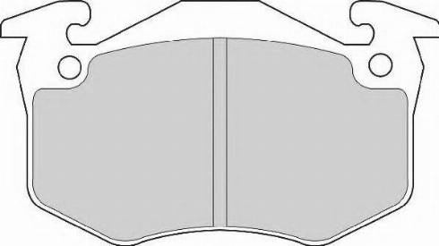 Necto FD6442N - Kit de plaquettes de frein, frein à disque cwaw.fr