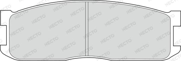 Necto FD6462V - Kit de plaquettes de frein, frein à disque cwaw.fr