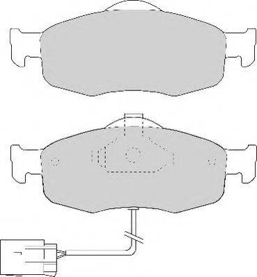 Necto FD6475N - Kit de plaquettes de frein, frein à disque cwaw.fr