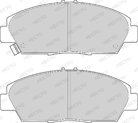 Necto FD6590A - Kit de plaquettes de frein, frein à disque cwaw.fr