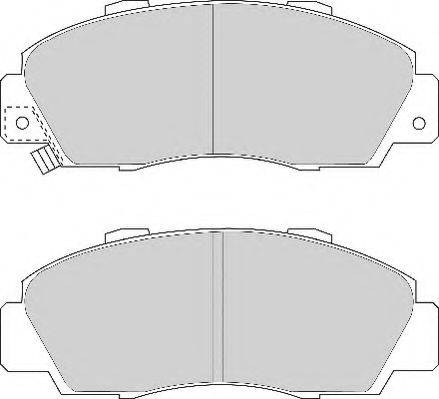 Necto FD6591N - Kit de plaquettes de frein, frein à disque cwaw.fr