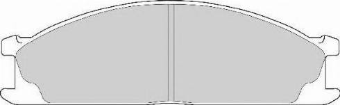 Necto FD6566N - Kit de plaquettes de frein, frein à disque cwaw.fr