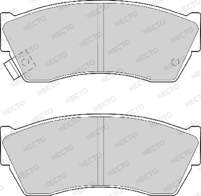 Necto FD6560A - Kit de plaquettes de frein, frein à disque cwaw.fr