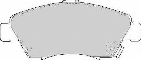 Necto FD6580N - Kit de plaquettes de frein, frein à disque cwaw.fr