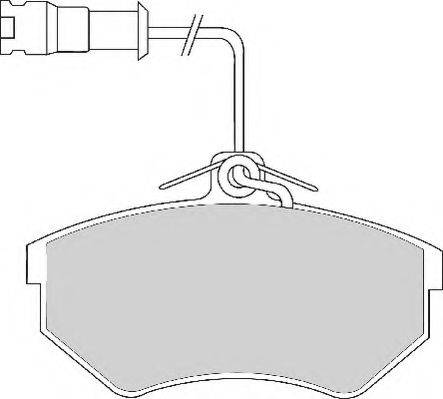 Necto FD6582E - Kit de plaquettes de frein, frein à disque cwaw.fr