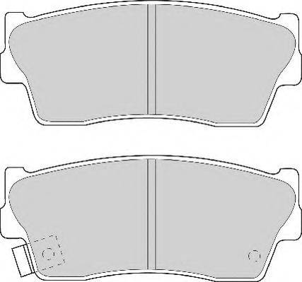 Necto FD6529N - Kit de plaquettes de frein, frein à disque cwaw.fr