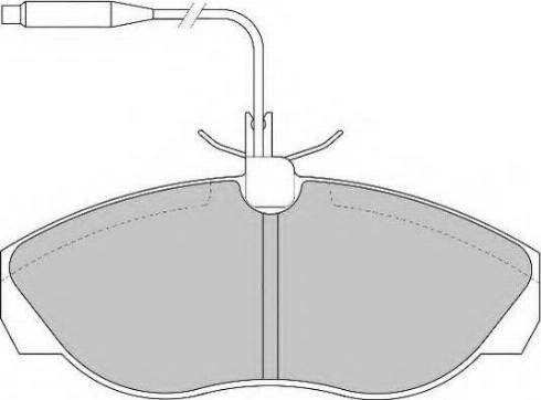 Necto FD6521N - Kit de plaquettes de frein, frein à disque cwaw.fr