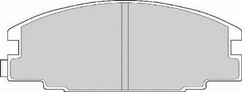 Necto FD6527N - Kit de plaquettes de frein, frein à disque cwaw.fr