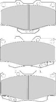 Necto FD6579N - Kit de plaquettes de frein, frein à disque cwaw.fr