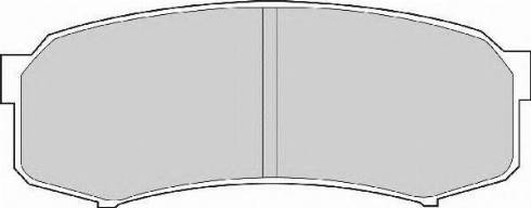 Necto FD6698N - Kit de plaquettes de frein, frein à disque cwaw.fr