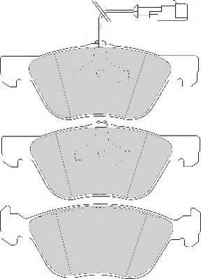 Necto FD6653N - Kit de plaquettes de frein, frein à disque cwaw.fr