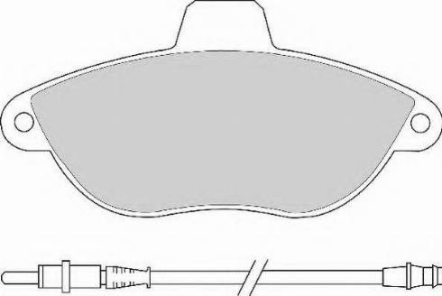 Necto FD6684N - Kit de plaquettes de frein, frein à disque cwaw.fr