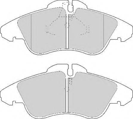 Necto FD6675N - Kit de plaquettes de frein, frein à disque cwaw.fr