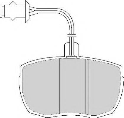 Necto FD6137N - Kit de plaquettes de frein, frein à disque cwaw.fr