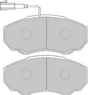 Necto FD6895N - Kit de plaquettes de frein, frein à disque cwaw.fr