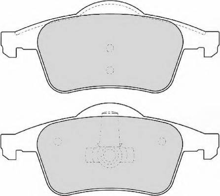 Necto FD6856N - Kit de plaquettes de frein, frein à disque cwaw.fr