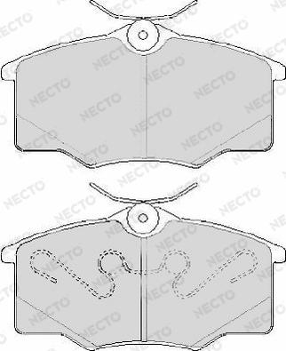 BENDIX BP54 - Kit de plaquettes de frein, frein à disque cwaw.fr