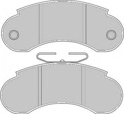 Necto FD685N - Kit de plaquettes de frein, frein à disque cwaw.fr