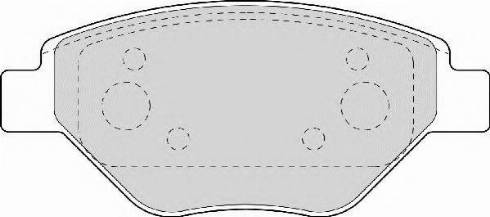 Necto FD6864N - Kit de plaquettes de frein, frein à disque cwaw.fr