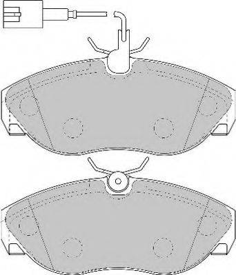 Necto FD6889N - Kit de plaquettes de frein, frein à disque cwaw.fr