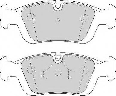 Necto FD6838N - Kit de plaquettes de frein, frein à disque cwaw.fr