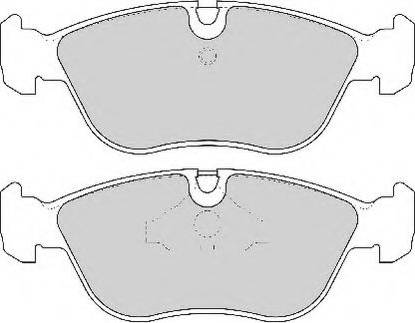 Necto FD6837N - Kit de plaquettes de frein, frein à disque cwaw.fr