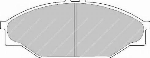 Necto FD6823V - Kit de plaquettes de frein, frein à disque cwaw.fr