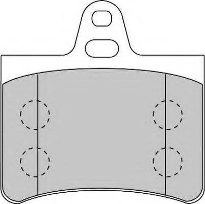 Necto FD6877N - Kit de plaquettes de frein, frein à disque cwaw.fr