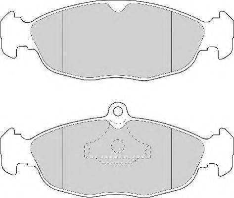 Necto FD6391N - Kit de plaquettes de frein, frein à disque cwaw.fr