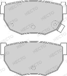 MDR MRP-2122 - Kit de plaquettes de frein, frein à disque cwaw.fr