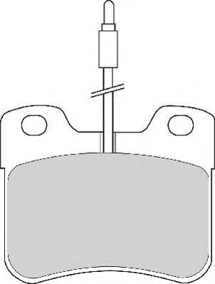 Necto FD6369N - Kit de plaquettes de frein, frein à disque cwaw.fr