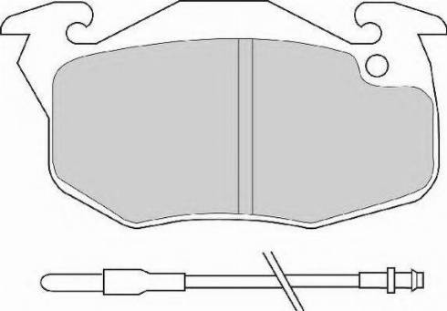 Necto FD6319N - Kit de plaquettes de frein, frein à disque cwaw.fr