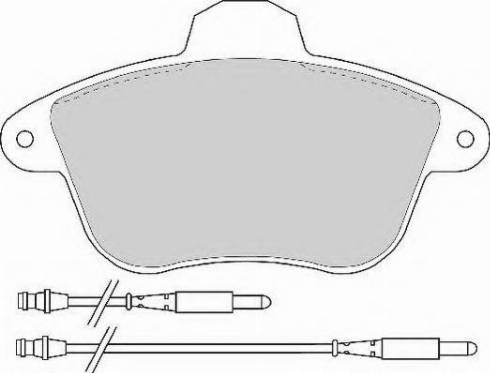 Necto FD6317N - Kit de plaquettes de frein, frein à disque cwaw.fr