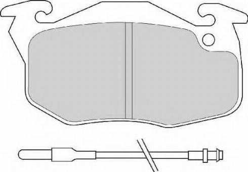 Necto FD6370N - Kit de plaquettes de frein, frein à disque cwaw.fr