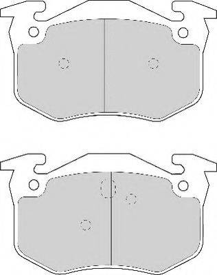 Necto FD6373N - Kit de plaquettes de frein, frein à disque cwaw.fr